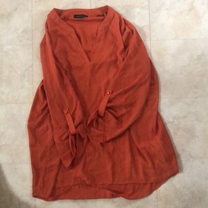 Orange Blouse